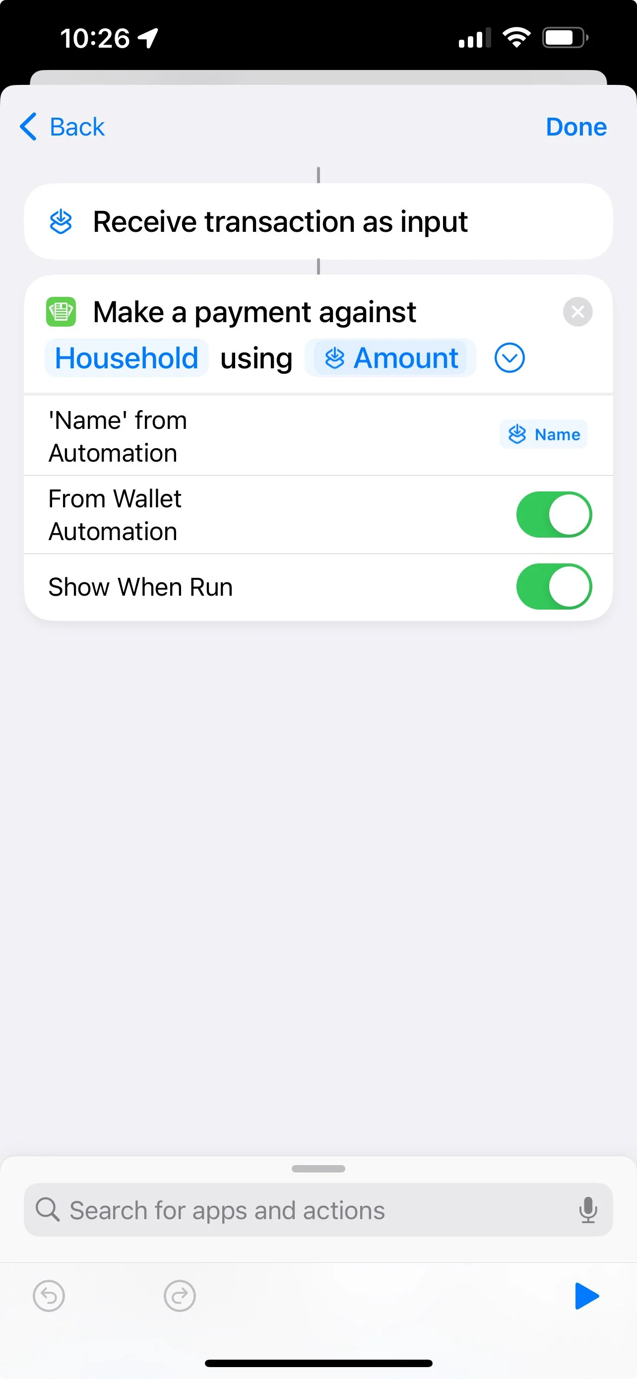 Completed transaction automation
